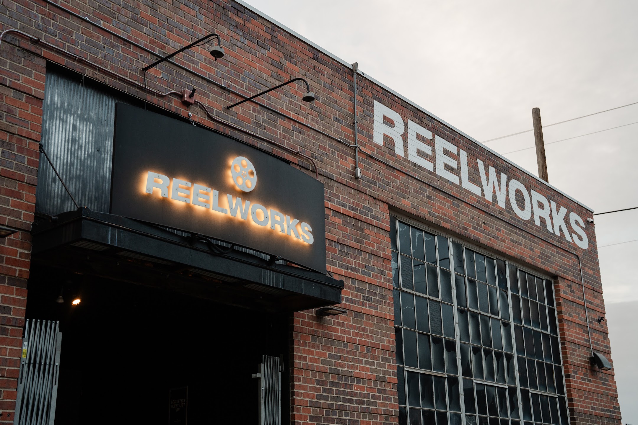 The exterior of ReelWorks Denver